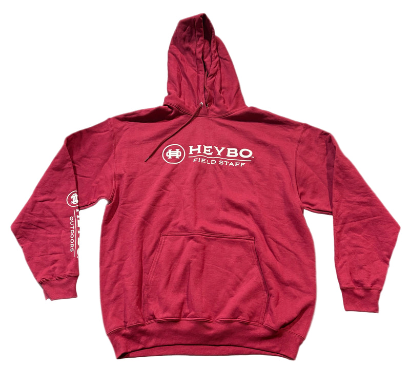 Field Staff Hoodie: Cardinal