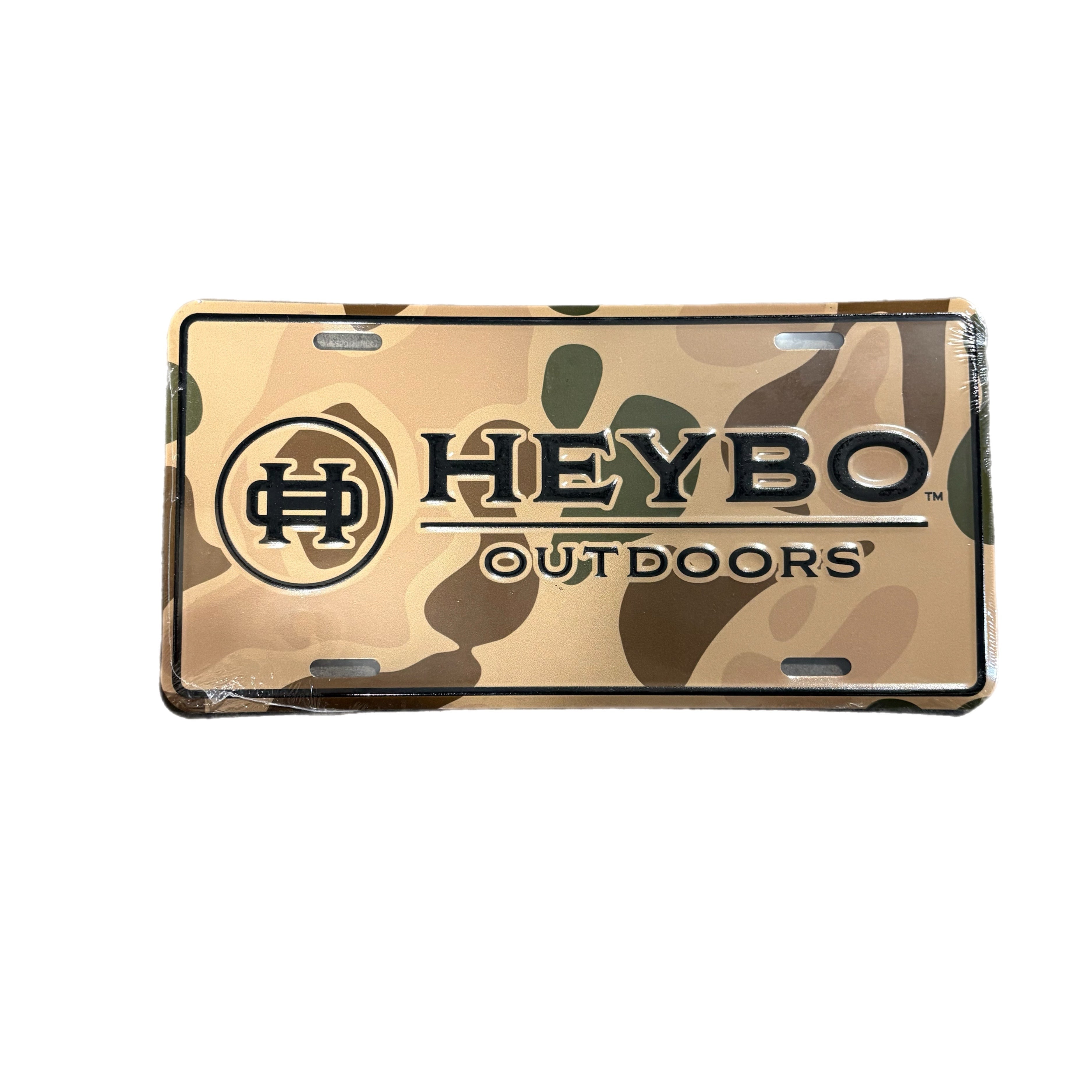 Heybo License Plate: Traditions Camo