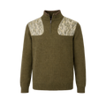 Uplander 1/4 zip: Olive-Bottomland