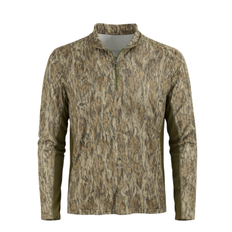 Wanderer 1/4 Zip: Mossy Oak Original Bottomland