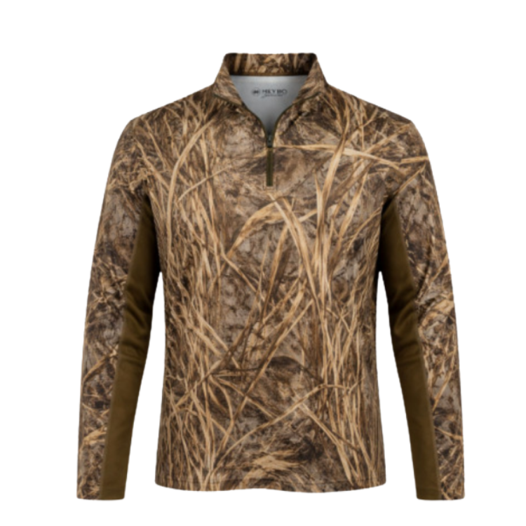 Wanderer 1/4 Zip: Realtree Max 7