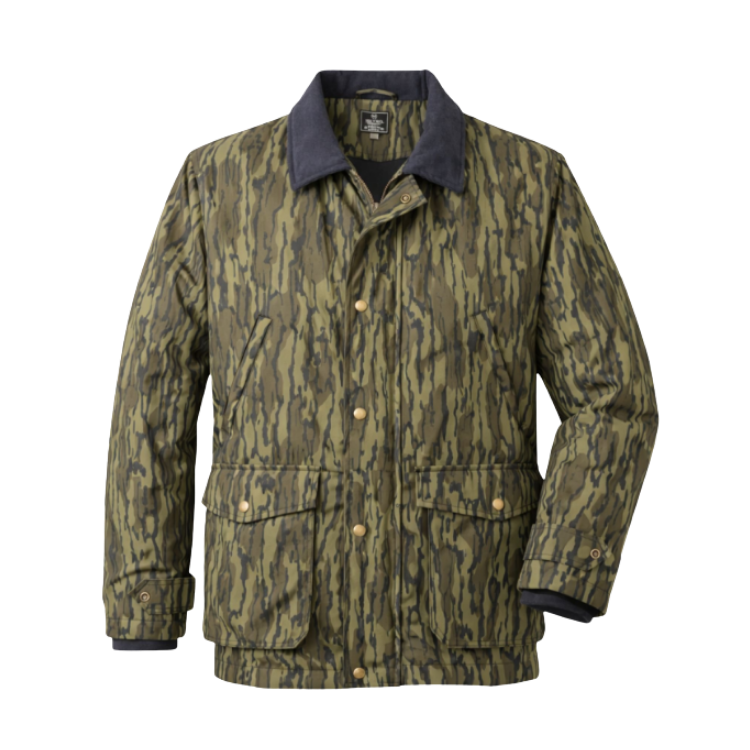 Timbers Waxed Jacket: Mossy Oak Bottomland