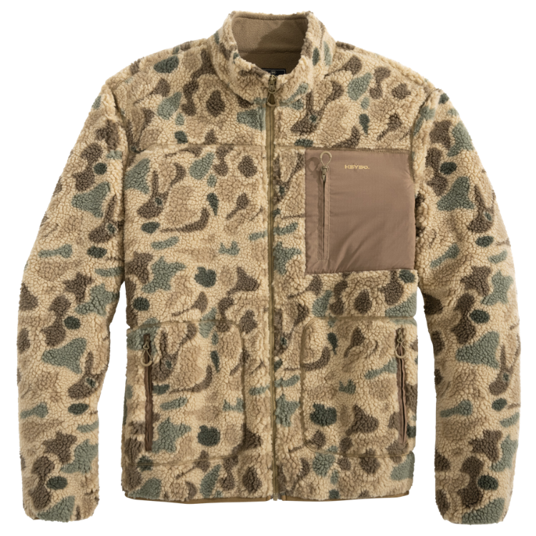 Flyer Sherpa Jacket: Heybo Traditions Camo