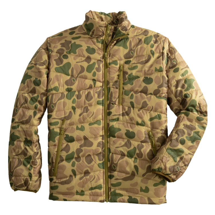 Open Country Jacket: Heybo Traditions Camo