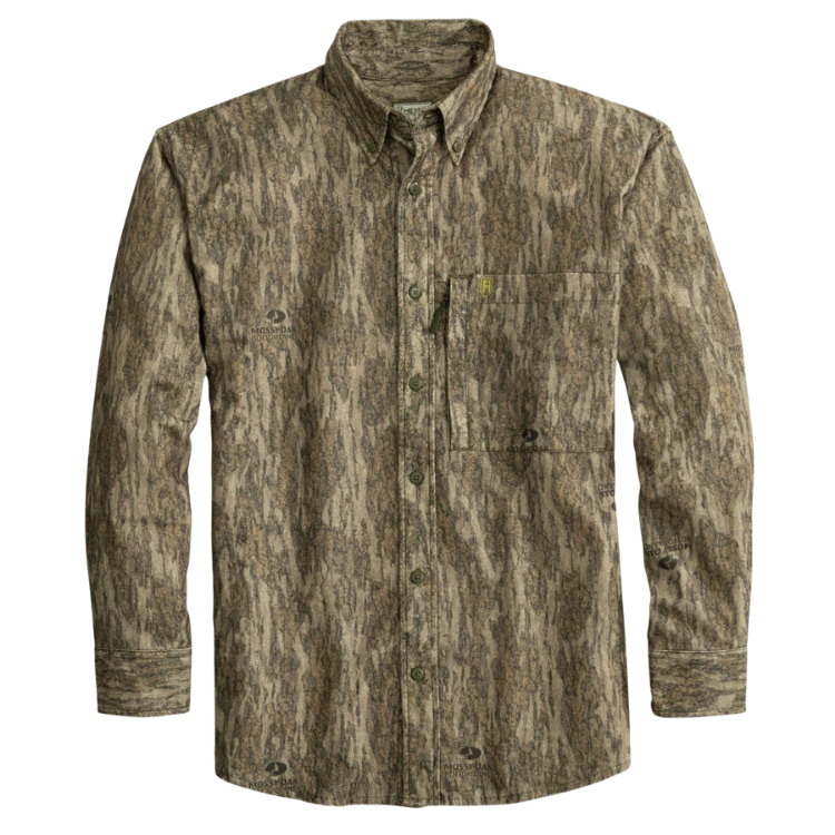 Stonecamp Camo Flannel: Bottomland