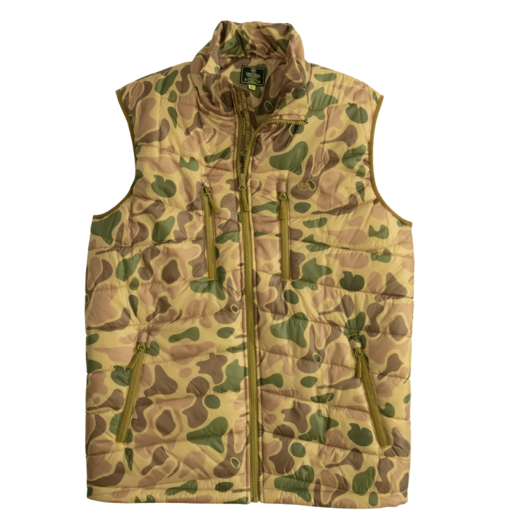 Open Country Vest: Heybo Traditions Camo