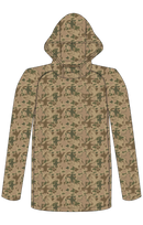 Bottoms Hoody: Brown Duck Camo