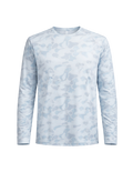 Oceanside Crew Neck: Heybo Traditions Camo Blue