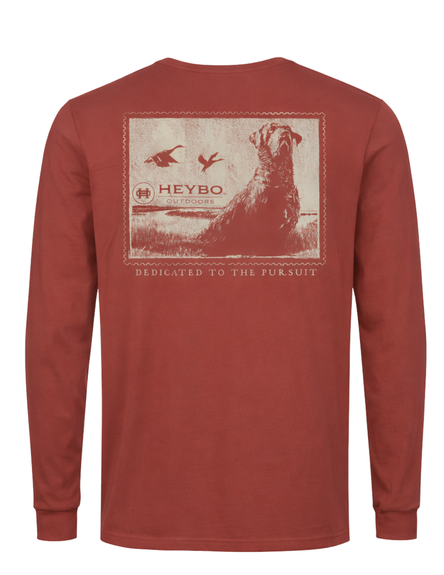 Weathered Lab Stamp Long Sleeve