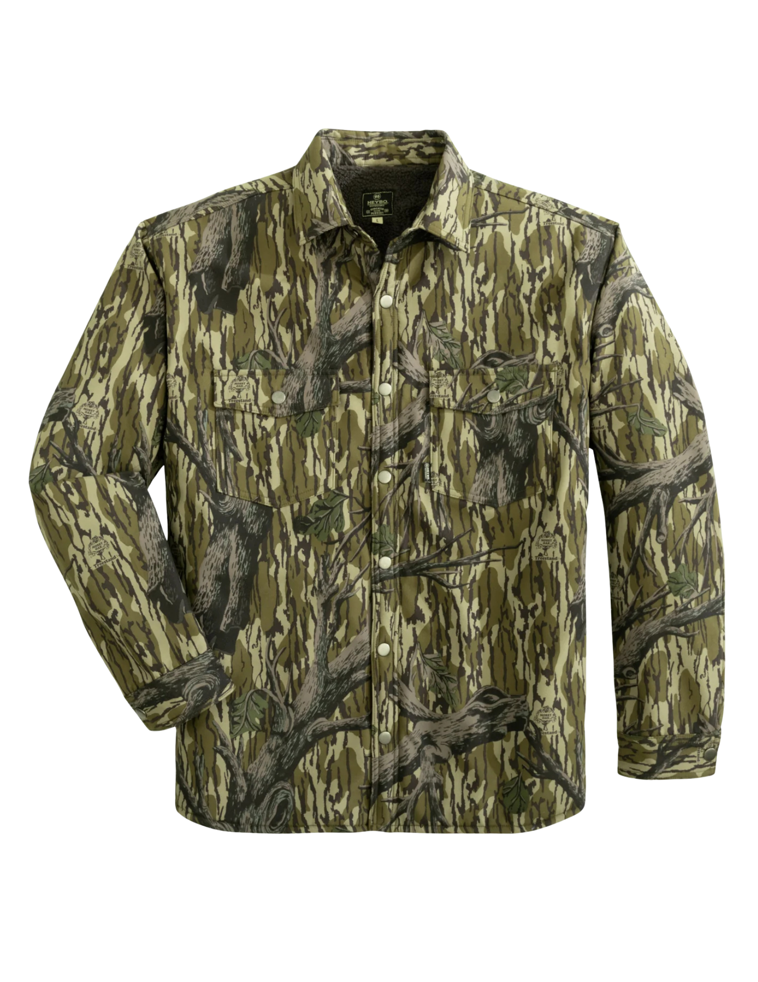 Timbers Jac Shirt: Mossy Oak Treestand