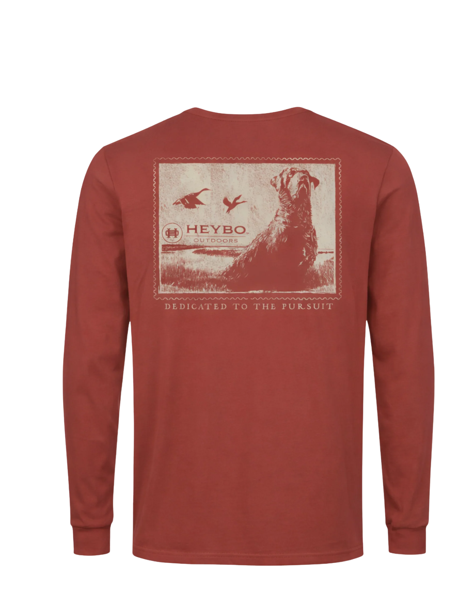 Weathered Lab Stamp Long Sleeve