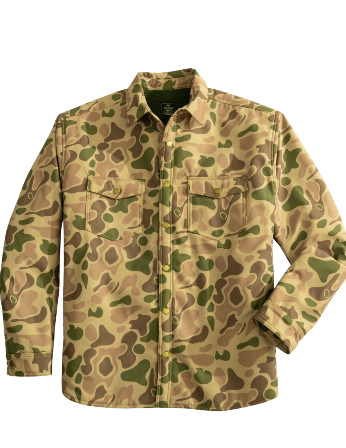 Timbers Jac Shirt: Heybo Traditions Camo
