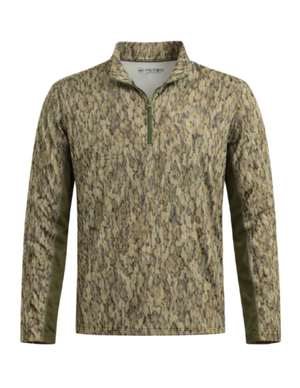 Wanderer 1/4 Zip: Mossy Oak Bottomland