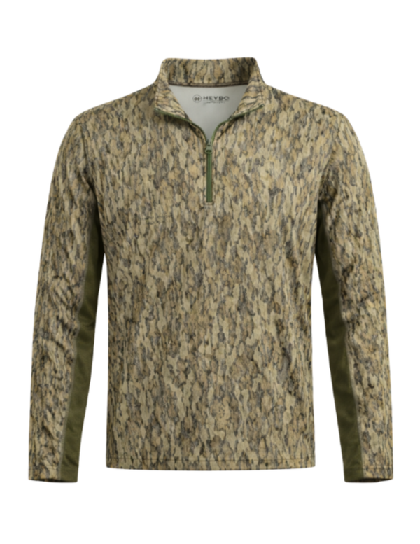 Wanderer 1/4 Zip: Mossy Oak Bottomland