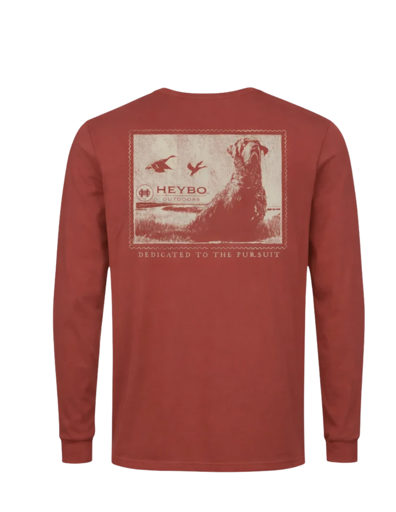 Weathered Lab Stamp Long Sleeve