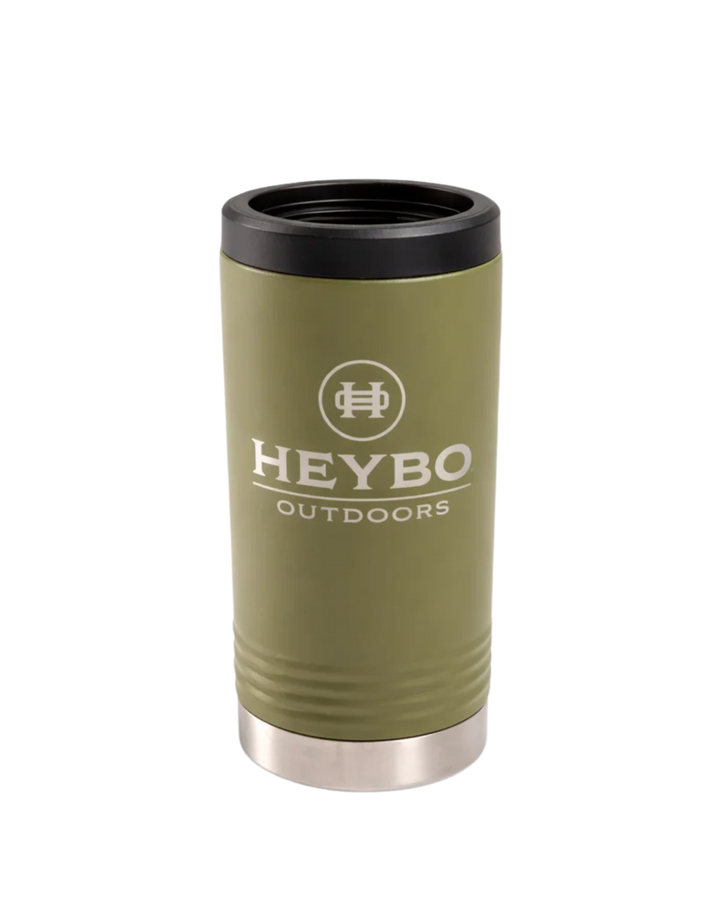 12 oz. Slim Can Cooler: Olive
