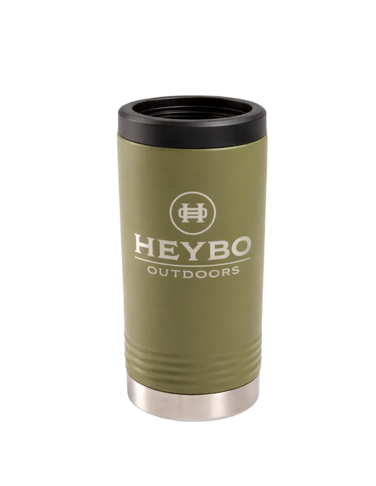 12 oz. Slim Can Cooler: Olive