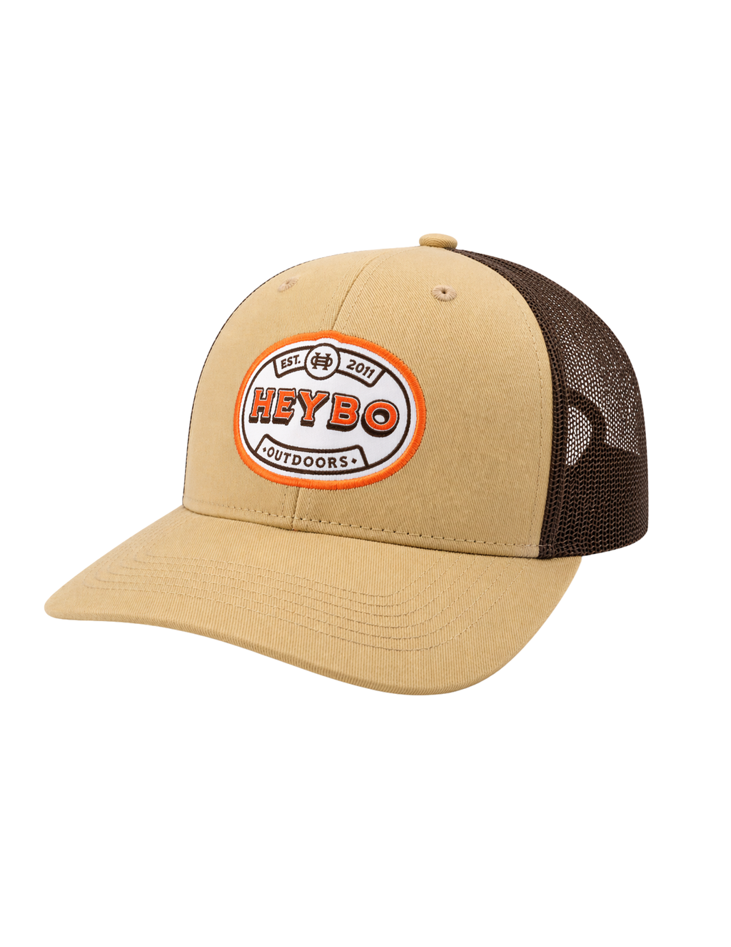 Oval Patch Flat Brim Hat
