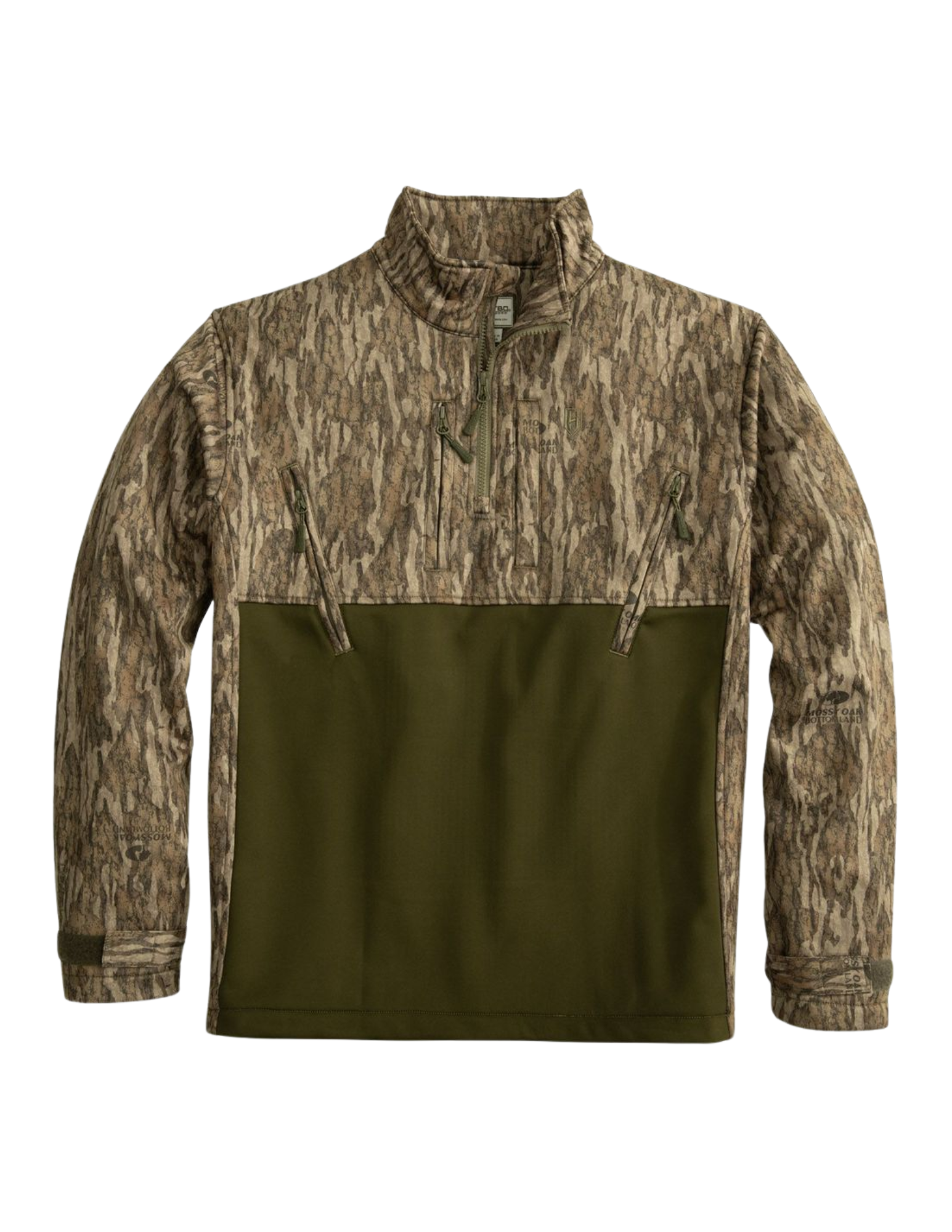 Landing Zone 1/4 Zip: Mossy Oak Bottomland