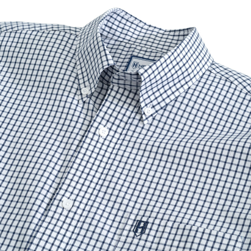 Pamlico Mini Check: Navy