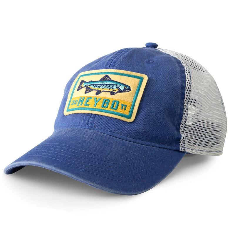 Trout Meshback Trucker: Unstructured