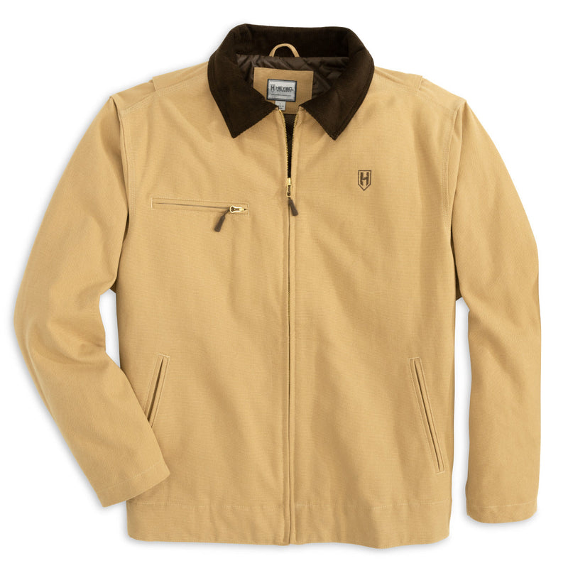 Tall Timbers Thermal Lined Duck Jacket: Sandstone