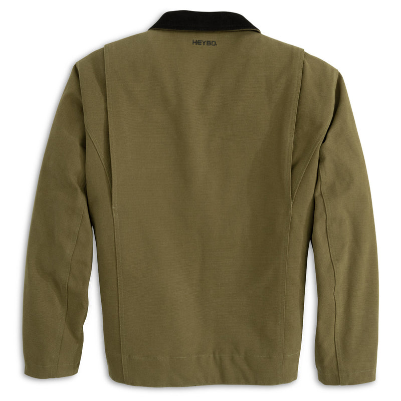 Tall Timbers Thermal Lined Duck Jacket: Olive