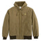 Quilted Lined Hooded Duck Jacket: Olive csp-variant-img