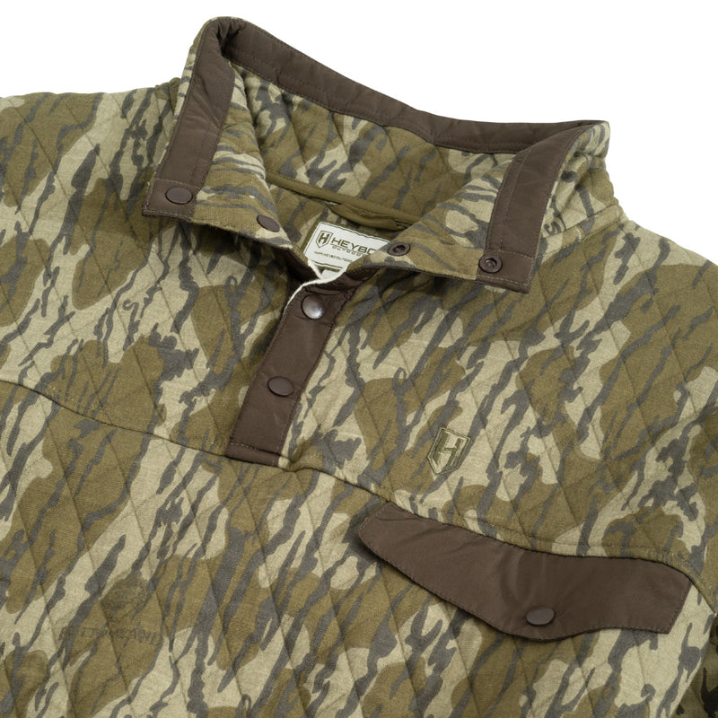 Mossy Oak Bottomland Youth Hermitage Quarter Snap