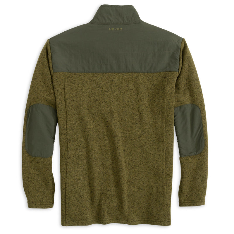 Hybrid 1/4 Zip: Olive